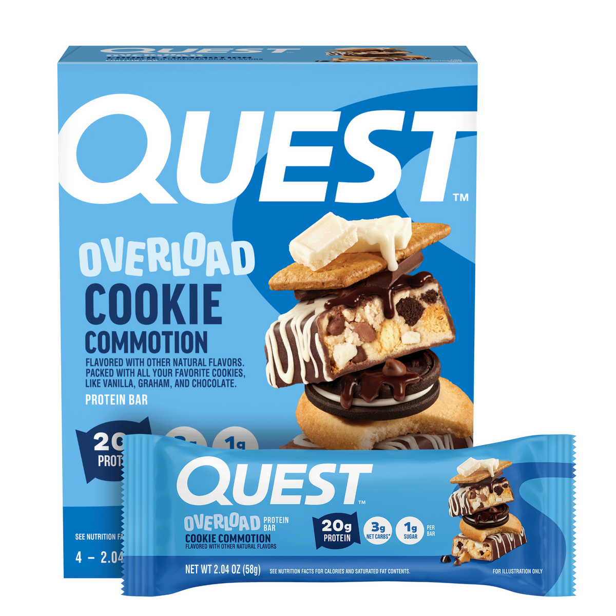 cookie-commotion-overload-bar-v3 15980_QN_USA_eComm_Rebrand_ProductCarousel_OverloadBars_CCom_MainImage_4ct.png